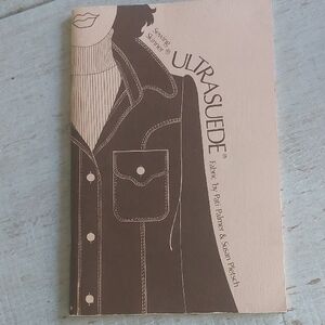 Sewing Skinner Ultrasuede Fabric Book, Vintage, Paperback